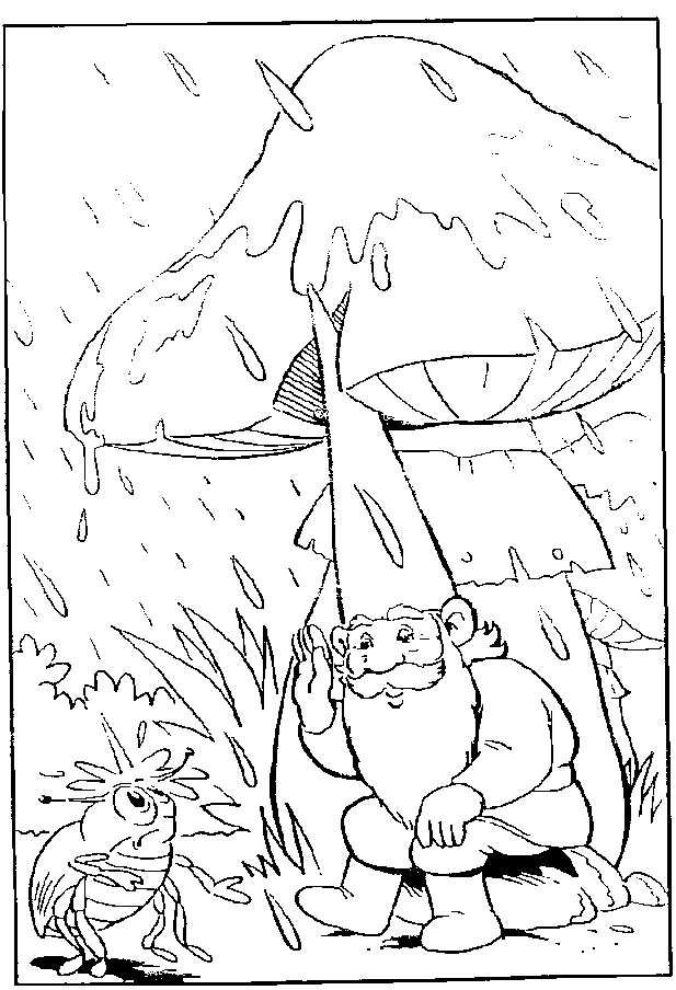 Coloring page: David, the Gnome (Cartoons) #51372 - Free Printable Coloring Pages