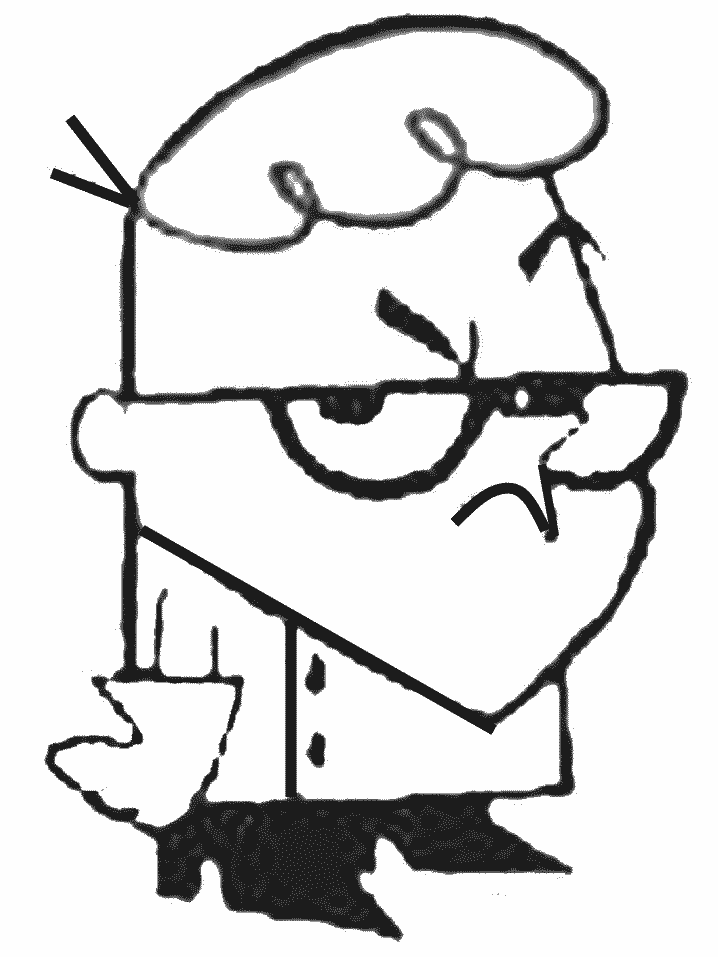 Coloring page: Dexter Laboratory (Cartoons) #50460 - Free Printable Coloring Pages