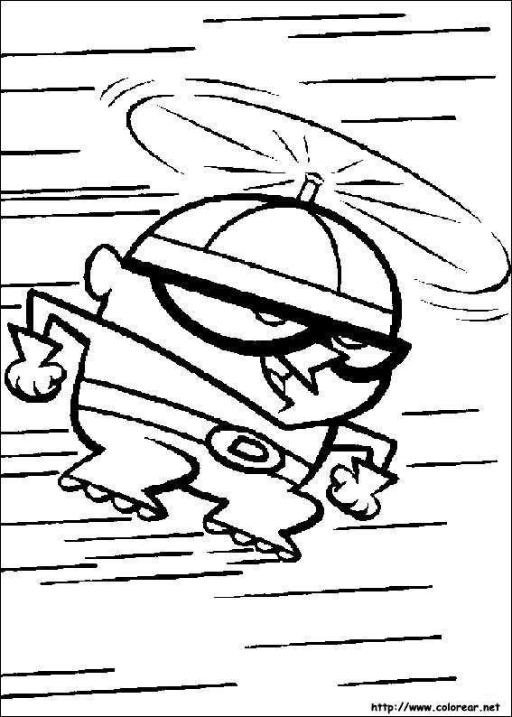 Coloring page: Dexter Laboratory (Cartoons) #50498 - Free Printable Coloring Pages