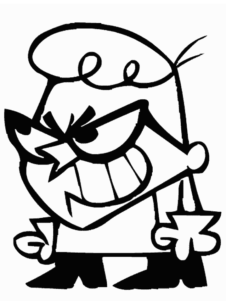 Drawing Dexter Laboratory #50606 (Cartoons) – Printable coloring pages