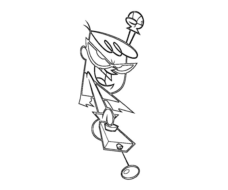 Coloring page: Dexter Laboratory (Cartoons) #50642 - Free Printable Coloring Pages