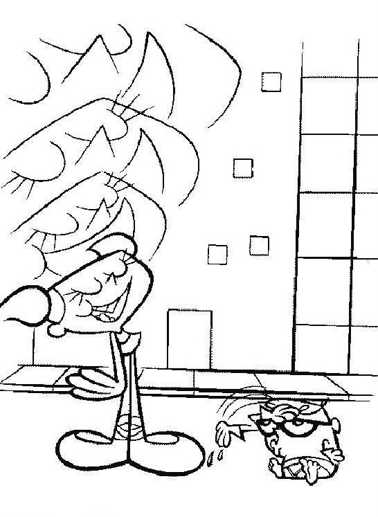 Coloring page: Dexter Laboratory (Cartoons) #50644 - Free Printable Coloring Pages