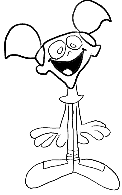 Coloring page: Dexter Laboratory (Cartoons) #50665 - Free Printable Coloring Pages