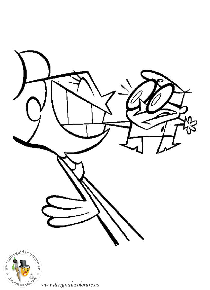 Coloring page: Dexter Laboratory (Cartoons) #50711 - Free Printable Coloring Pages