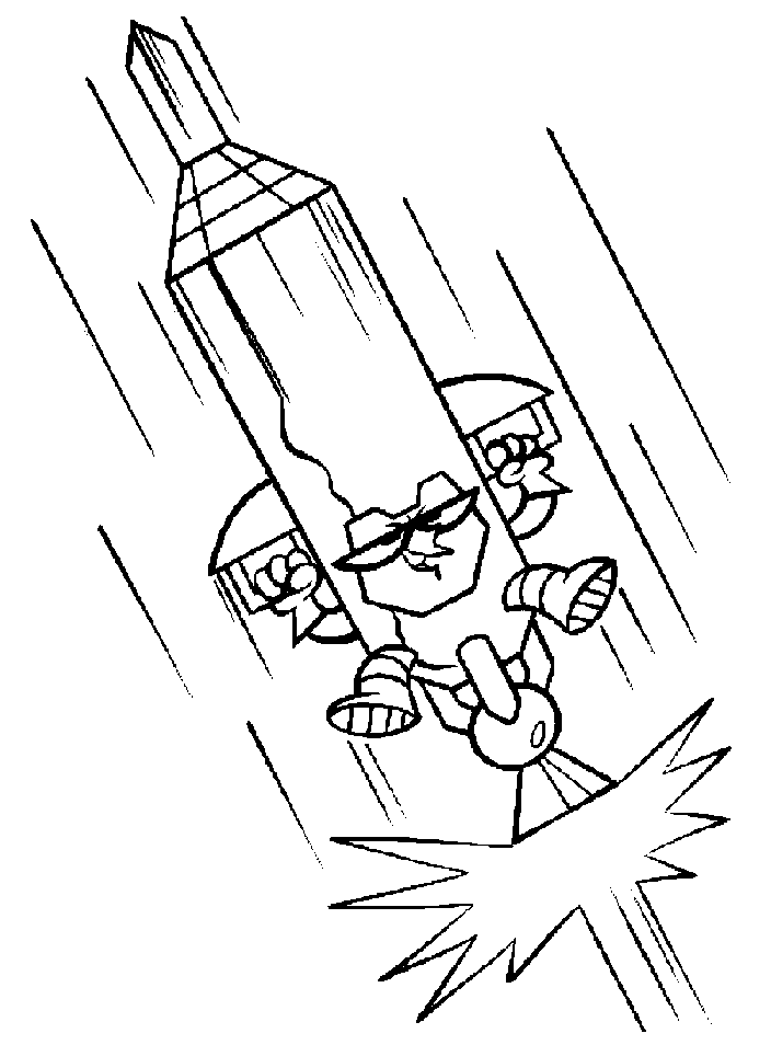 Coloring page: Dexter Laboratory (Cartoons) #50733 - Free Printable Coloring Pages