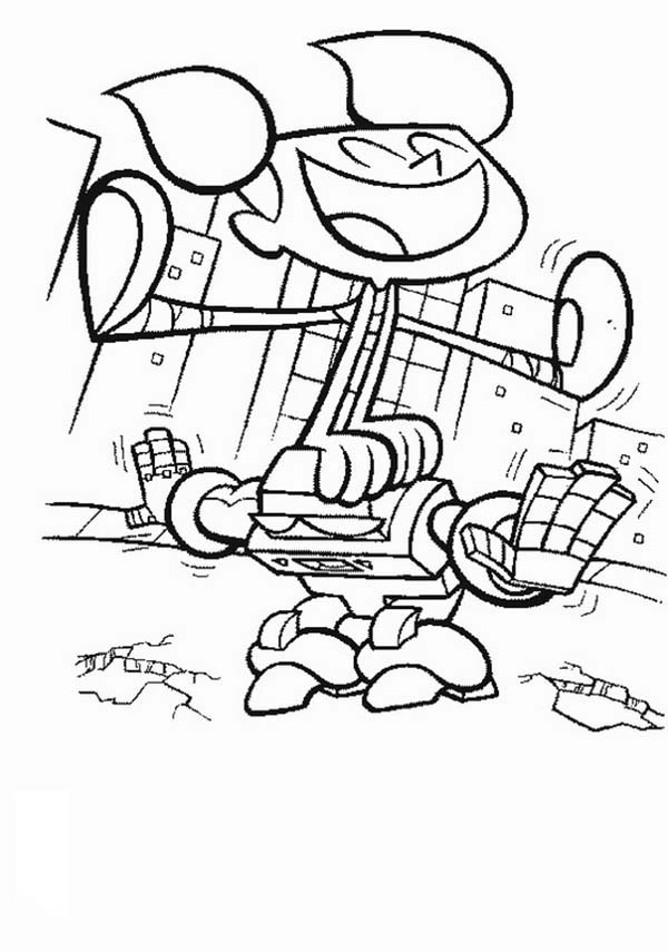 Coloring page: Dexter Laboratory (Cartoons) #50735 - Free Printable Coloring Pages