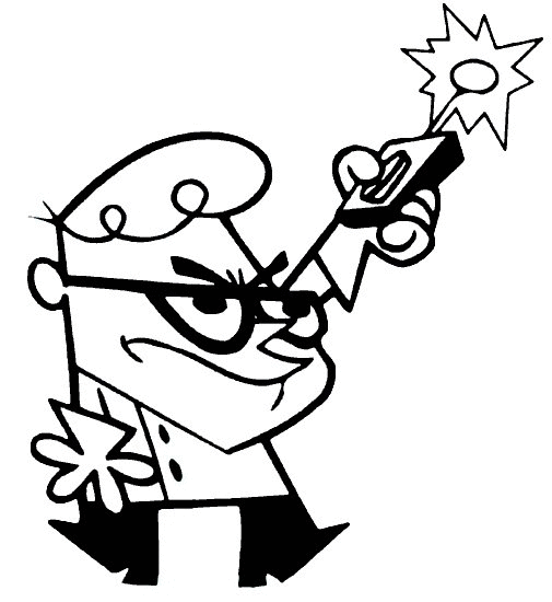 Coloring page: Dexter Laboratory (Cartoons) #50744 - Free Printable Coloring Pages
