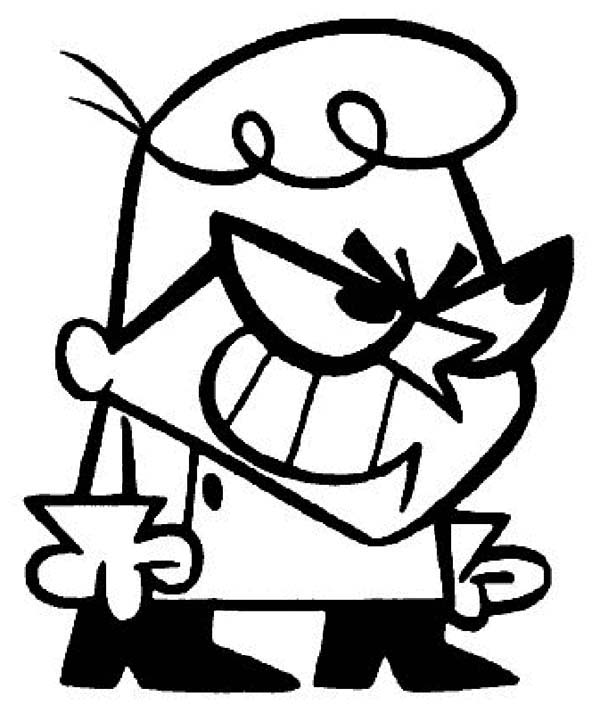Drawing Dexter Laboratory #50748 (Cartoons) – Printable coloring pages