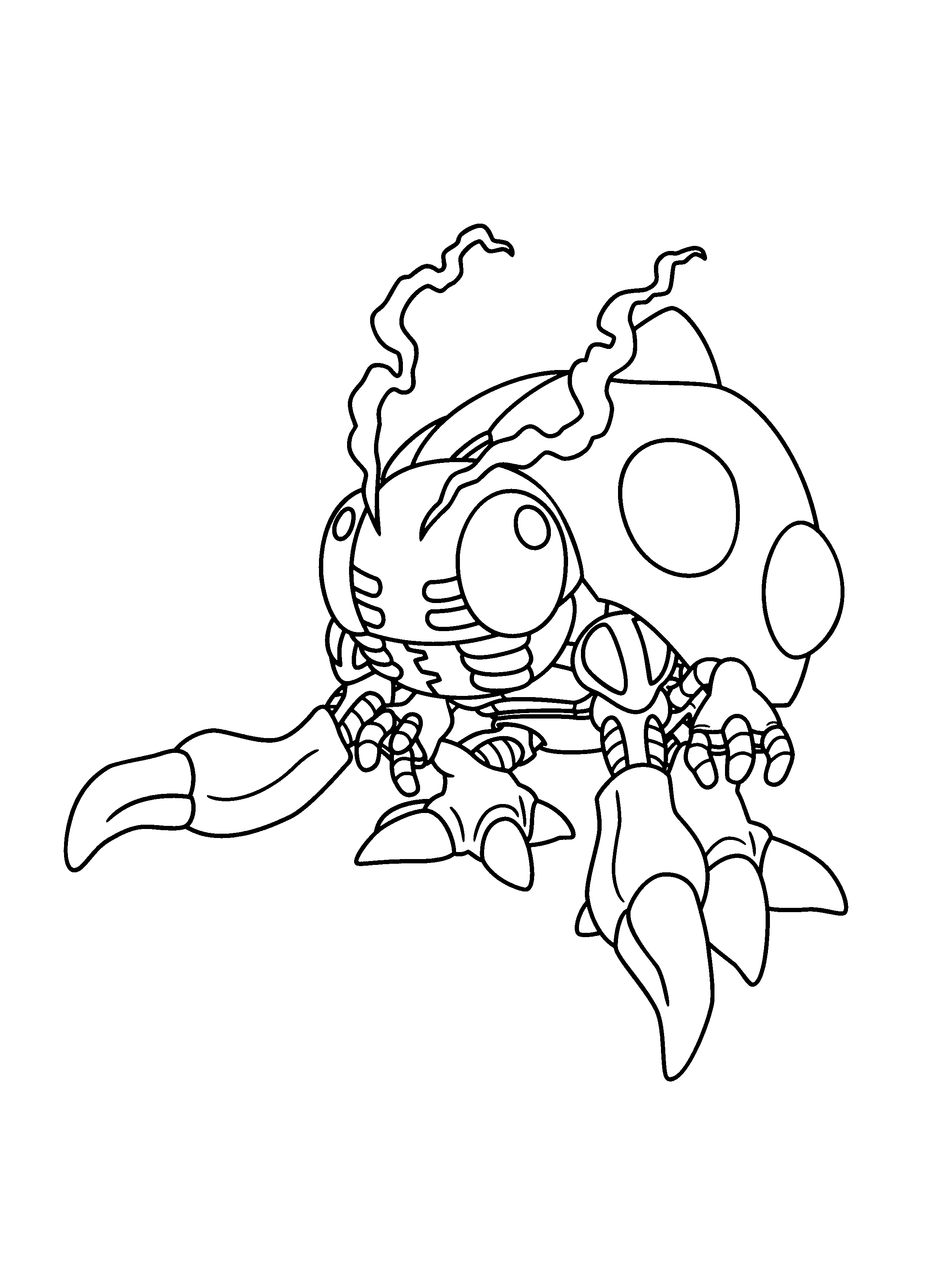 Digimon 34 (Cartoons) Printable coloring pages