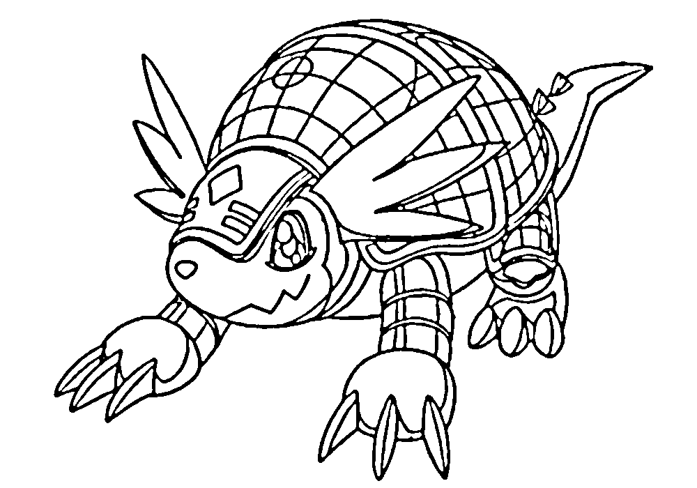 Coloring page: Digimon (Cartoons) #51467 - Free Printable Coloring Pages
