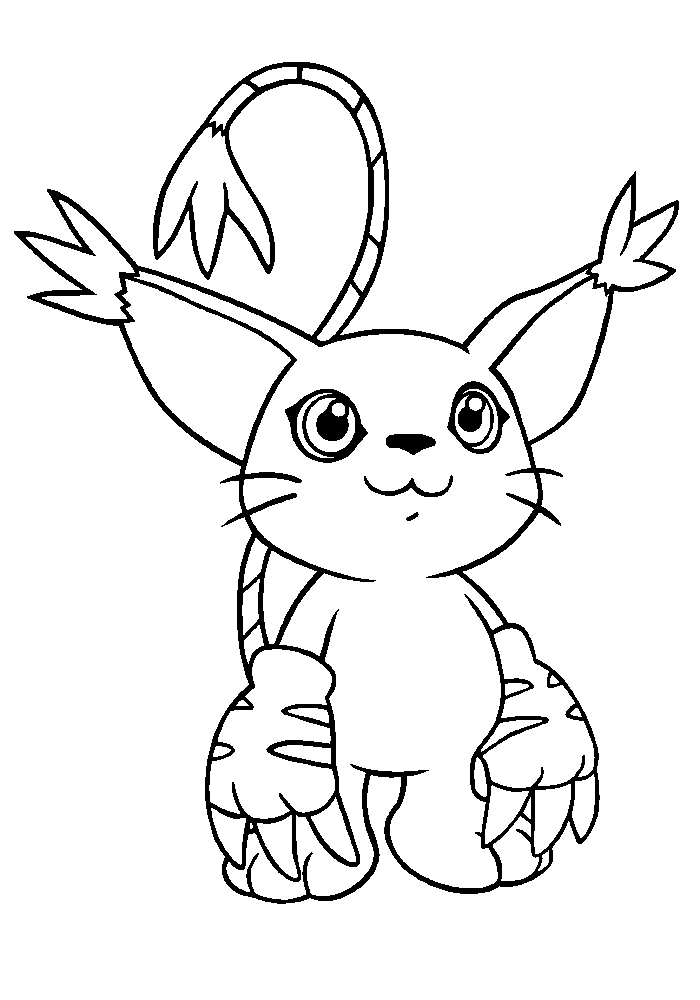 Coloring page: Digimon (Cartoons) #51499 - Free Printable Coloring Pages