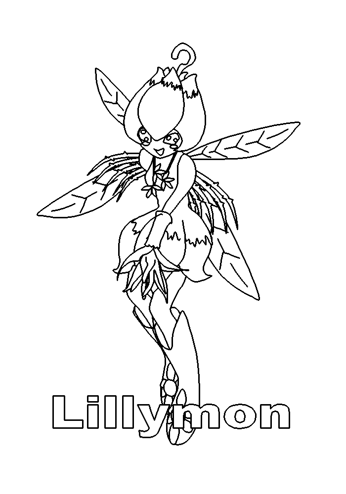 Coloring page: Digimon (Cartoons) #51577 - Free Printable Coloring Pages