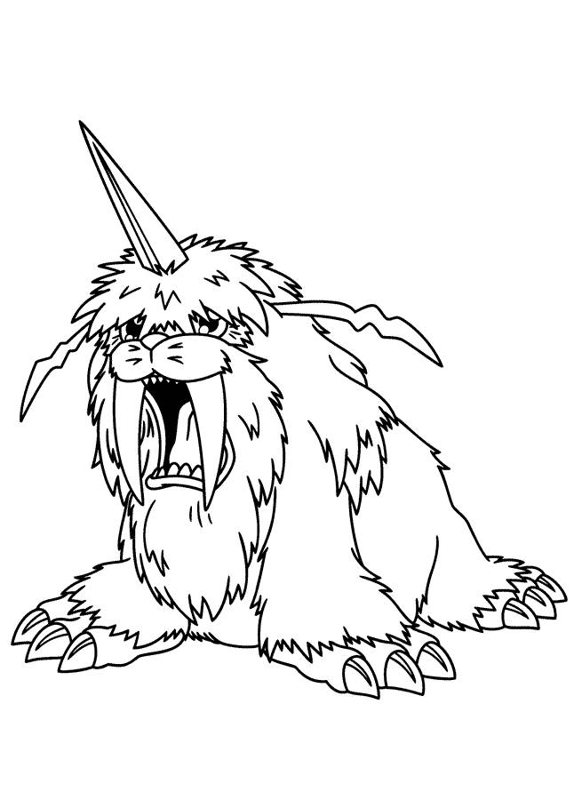 Coloring page: Digimon (Cartoons) #51578 - Free Printable Coloring Pages