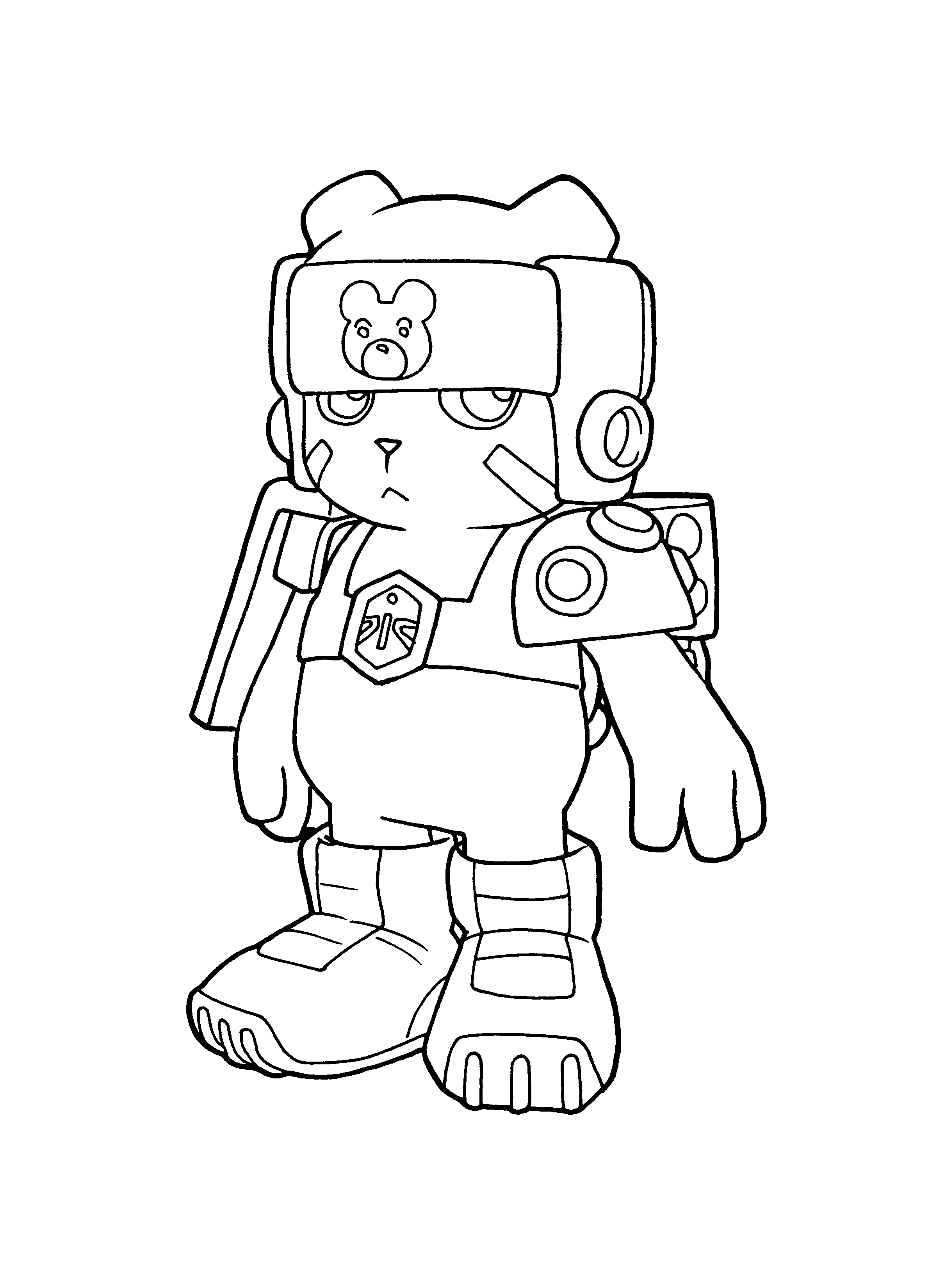Coloring page: Digimon (Cartoons) #51597 - Free Printable Coloring Pages