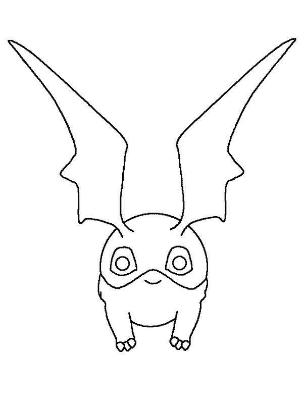 Coloring page: Digimon (Cartoons) #51621 - Free Printable Coloring Pages