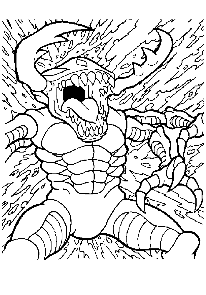 Coloring page: Digimon (Cartoons) #51645 - Free Printable Coloring Pages