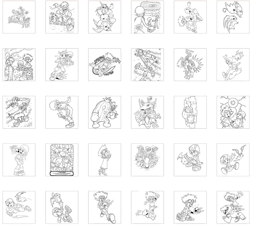 Coloring page: Digimon (Cartoons) #51650 - Free Printable Coloring Pages