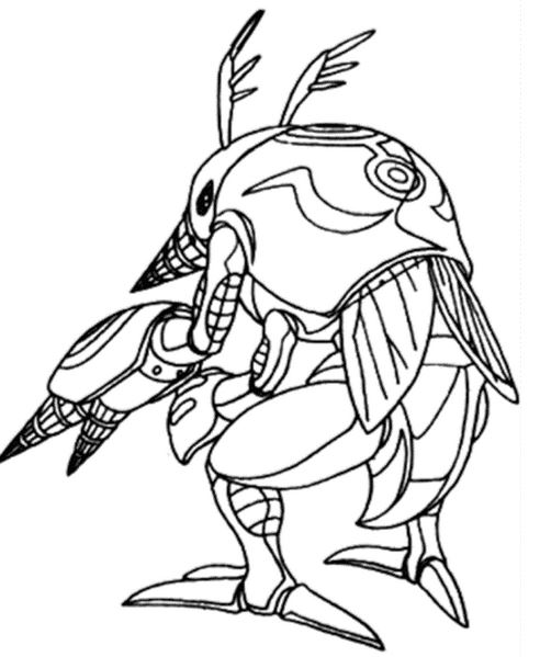 Coloring page: Digimon (Cartoons) #51665 - Free Printable Coloring Pages