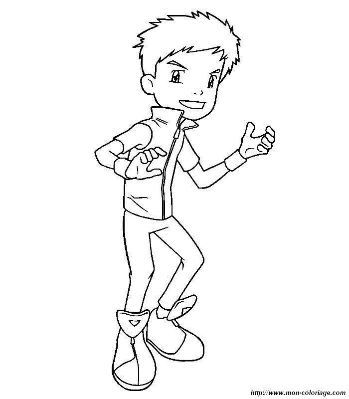 Coloring page: Digimon (Cartoons) #51698 - Free Printable Coloring Pages