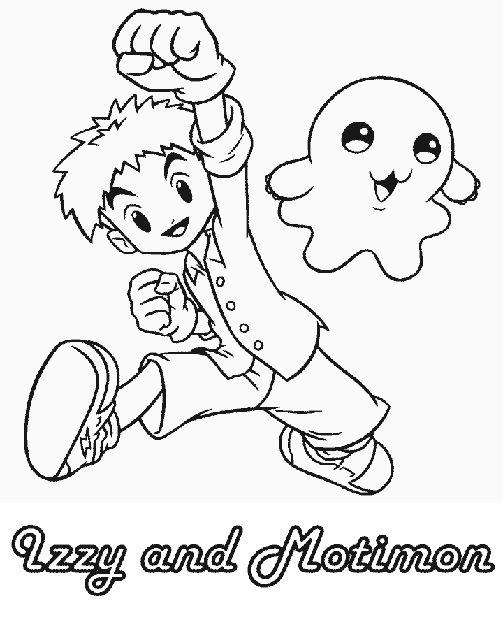 Coloring page: Digimon (Cartoons) #51722 - Free Printable Coloring Pages