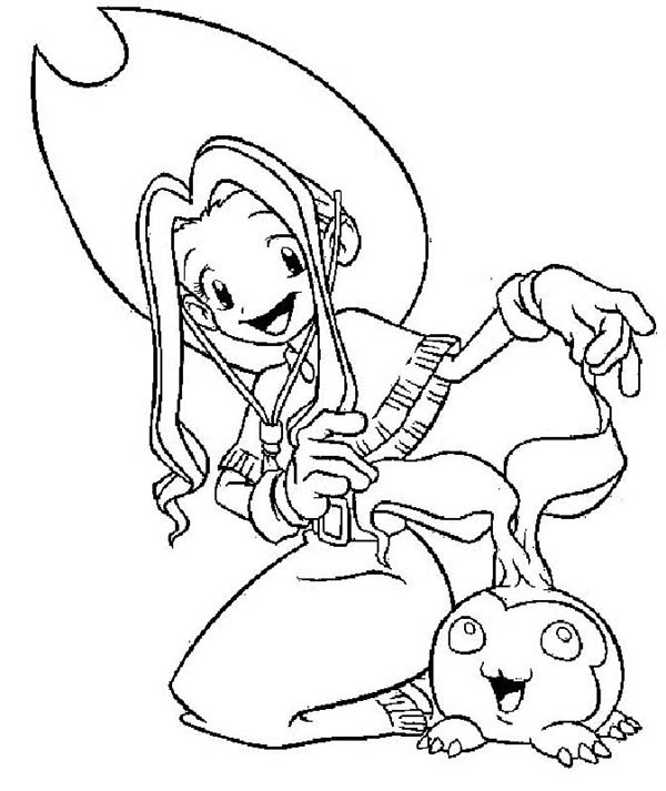 Coloring page: Digimon (Cartoons) #51733 - Free Printable Coloring Pages