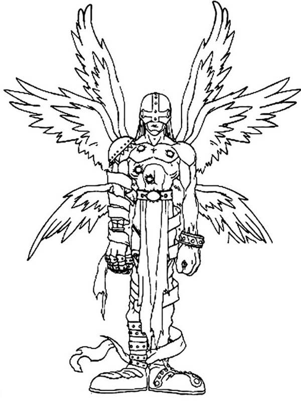 Coloring page: Digimon (Cartoons) #51734 - Free Printable Coloring Pages