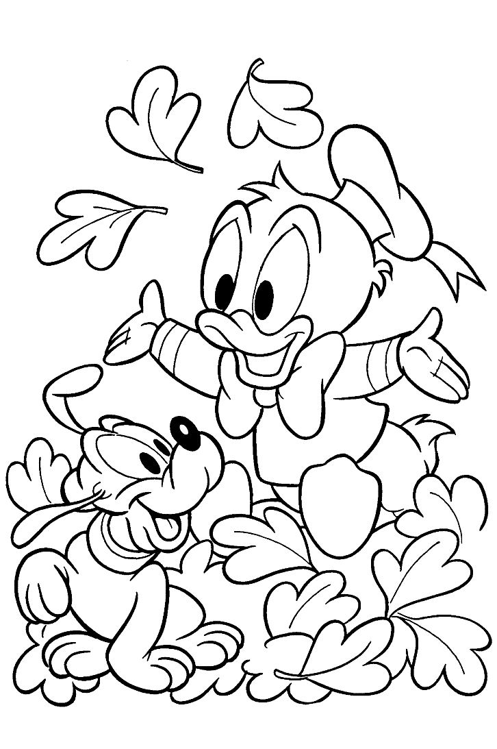 Download Donald Duck #30131 (Cartoons) - Printable coloring pages