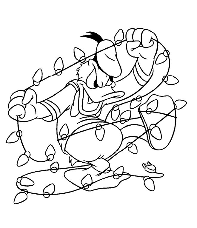 Drawing Donald Duck #30154 (Cartoons) – Printable coloring pages