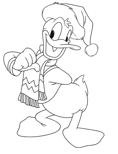 Coloring page: Donald Duck (Cartoons) #30164 - Free Printable Coloring Pages