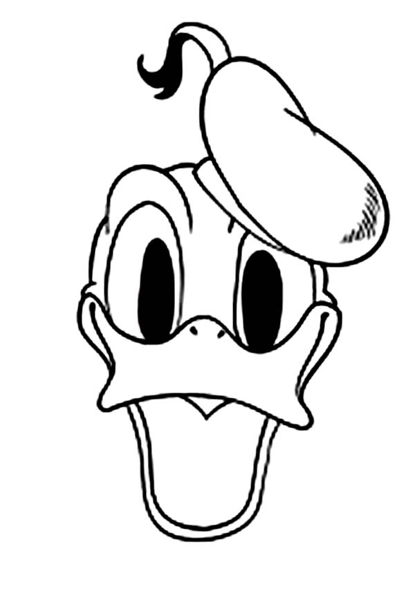 Drawing Donald Duck #30172 (Cartoons) – Printable coloring pages