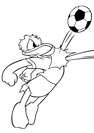 Coloring page: Donald Duck (Cartoons) #30190 - Free Printable Coloring Pages