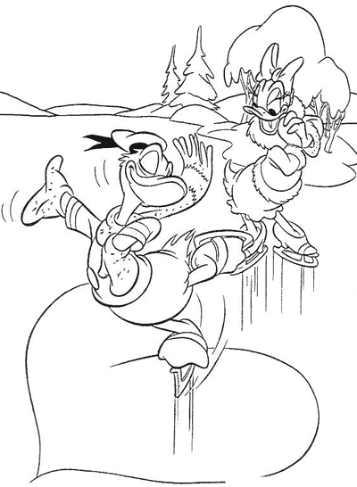 Coloring page: Donald Duck (Cartoons) #30202 - Free Printable Coloring Pages