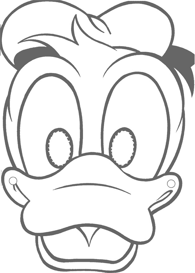 Coloring page: Donald Duck (Cartoons) #30207 - Free Printable Coloring Pages