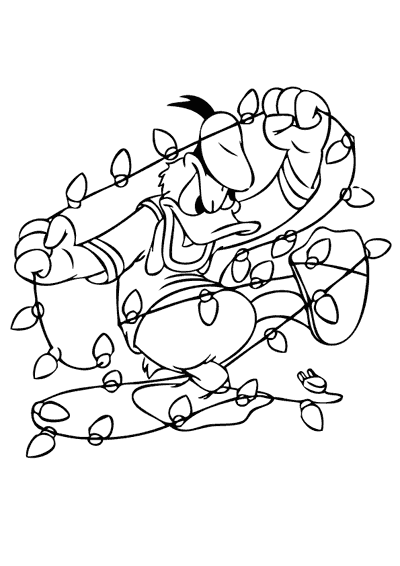 Coloring page: Donald Duck (Cartoons) #30214 - Free Printable Coloring Pages