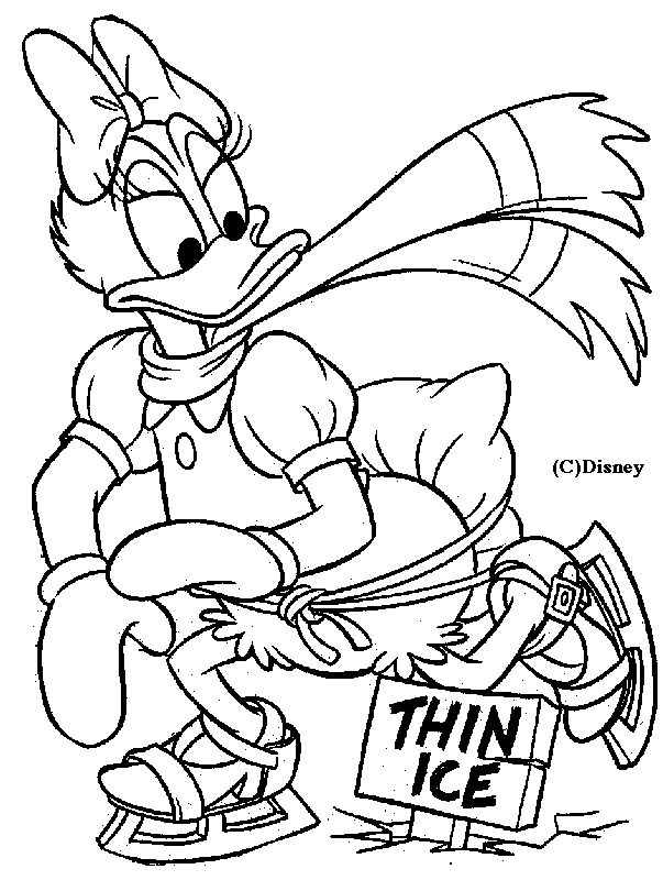 Coloring page: Donald Duck (Cartoons) #30220 - Free Printable Coloring Pages
