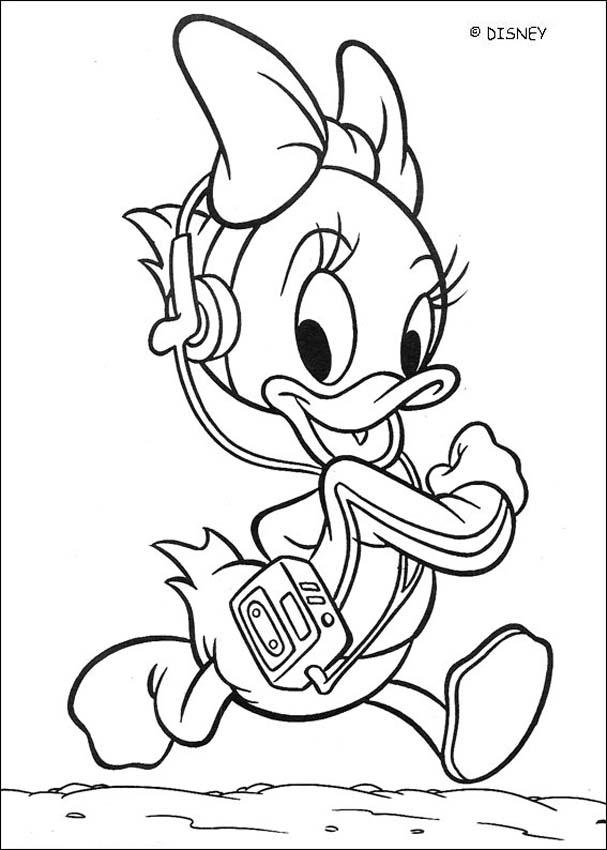 Coloring page: Donald Duck (Cartoons) #30231 - Free Printable Coloring Pages