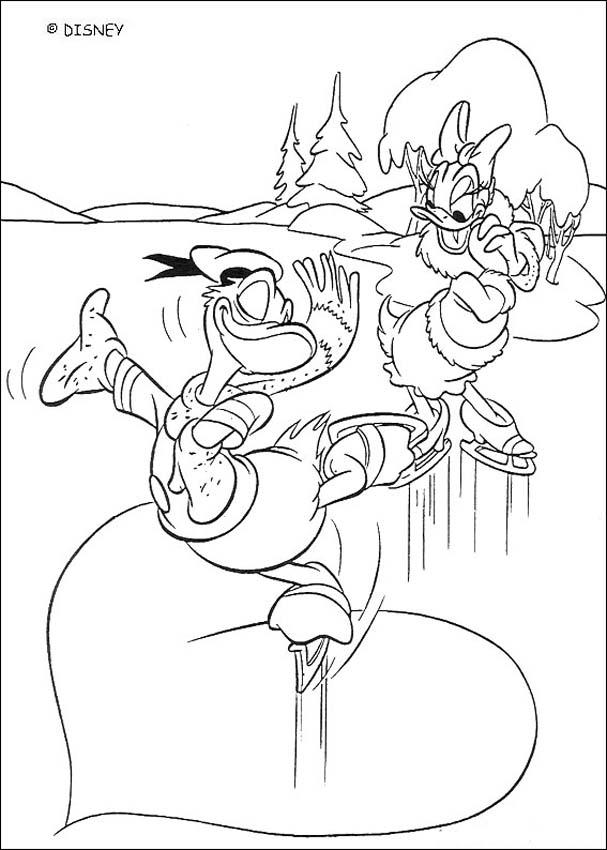 Coloring page: Donald Duck (Cartoons) #30236 - Free Printable Coloring Pages