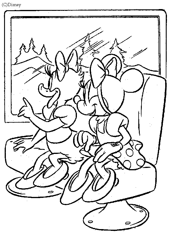 Coloring page: Donald Duck (Cartoons) #30240 - Free Printable Coloring Pages