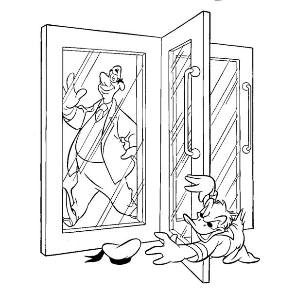 Coloring page: Donald Duck (Cartoons) #30242 - Free Printable Coloring Pages