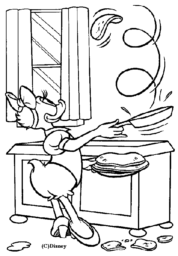 Coloring page: Donald Duck (Cartoons) #30250 - Free Printable Coloring Pages