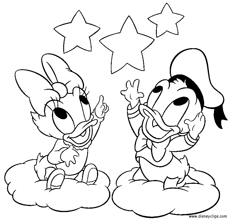 Coloring page: Donald Duck (Cartoons) #30254 - Free Printable Coloring Pages