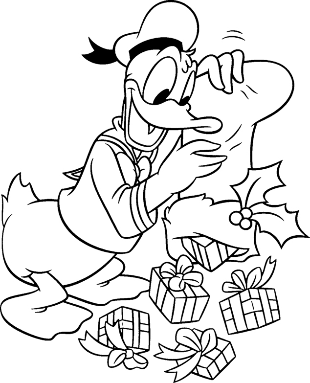 Coloring page: Donald Duck (Cartoons) #30255 - Free Printable Coloring Pages