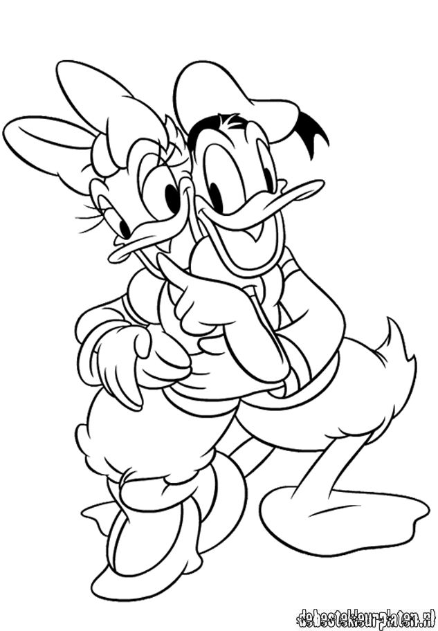 Coloring page: Donald Duck (Cartoons) #30259 - Free Printable Coloring Pages
