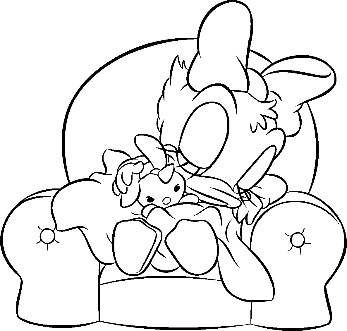 Coloring page: Donald Duck (Cartoons) #30263 - Free Printable Coloring Pages