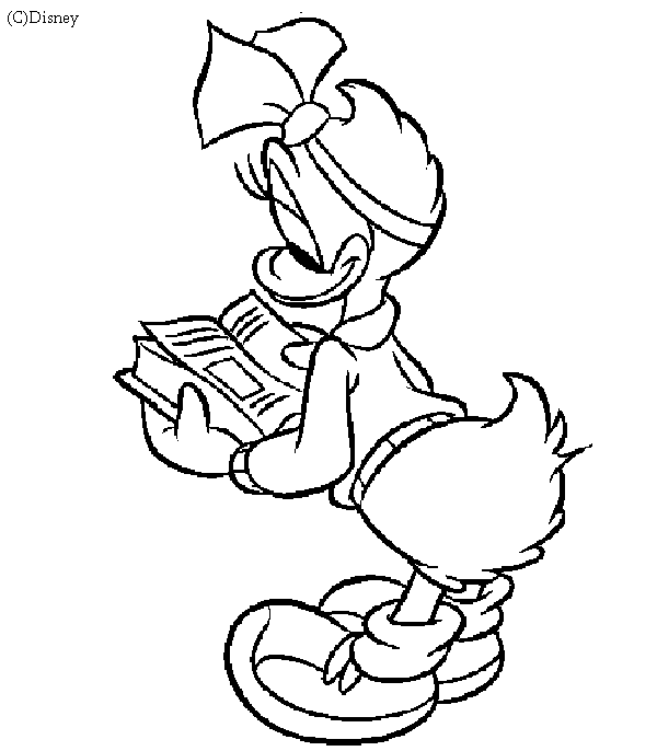 Coloring page: Donald Duck (Cartoons) #30279 - Free Printable Coloring Pages