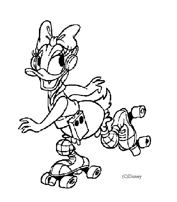 Coloring page: Donald Duck (Cartoons) #30286 - Free Printable Coloring Pages