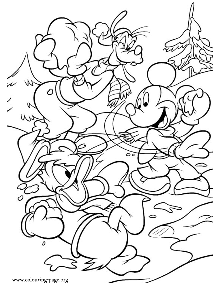 Coloring page: Donald Duck (Cartoons) #30309 - Free Printable Coloring Pages