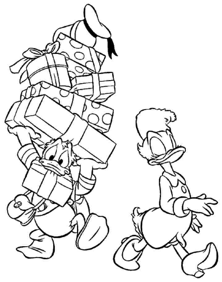 Coloring page: Donald Duck (Cartoons) #30330 - Free Printable Coloring Pages