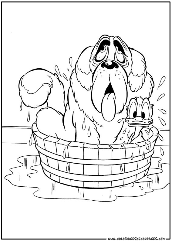 Coloring page: Donald Duck (Cartoons) #30331 - Free Printable Coloring Pages