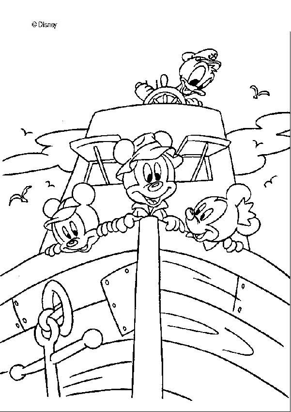 Coloring page: Donald Duck (Cartoons) #30335 - Free Printable Coloring Pages